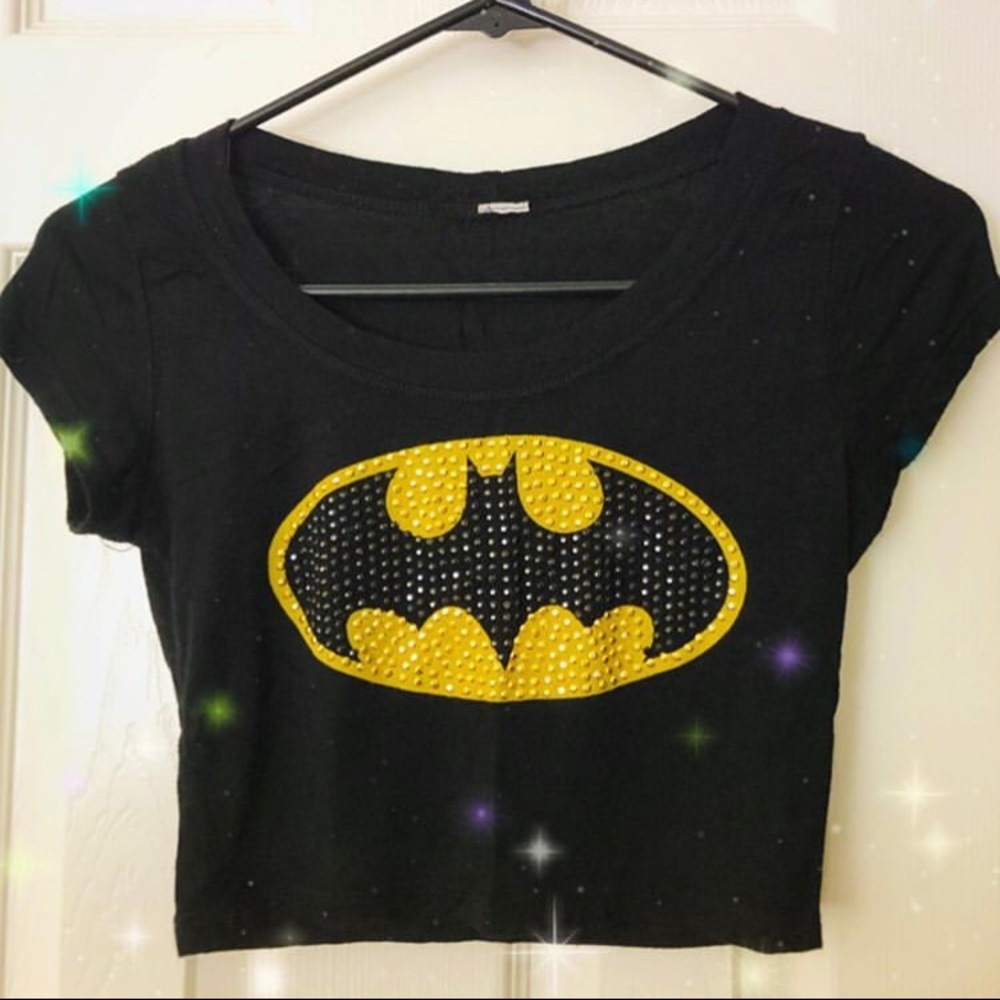 Batman Crop Top